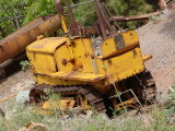 yellow Cat tractor