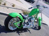 custom green chopper
