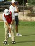 John Daly putts for dough