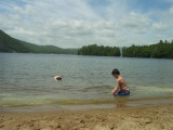 At the lake