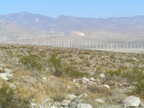 Wind power near Palm Springs, CA