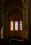 Candes St. Martin church - windows