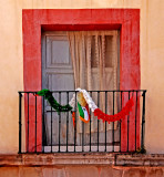 Patriotic Balcony, Quertaro, Mex.