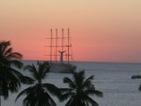 The Windstar in port