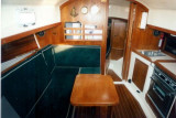 saloon from companionway