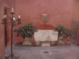 courtyard of private homes