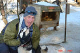 dog sledding with yves