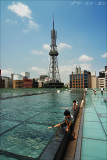 Nagoya Oasis 21, top level pool