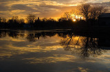 Mill Pond Sunset 3  ~  November 25