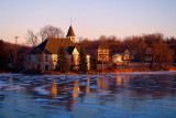 Mill Pond Church Sunset  ~  December 4  [30]