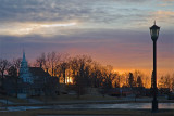 Mill Pond Sunset  ~  January 8  [16]