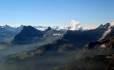 Blick zu Ortstock,  Hoher Turm und Eggstcke