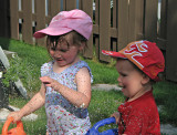 kids sprinkler on June 27 - 2