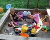kids in sandbox