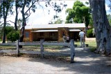 Taking a photo of the old Police Station  & Gaol