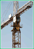 Crane operators cabin.