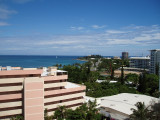 Terrasse de notre chambre hotel Noumea