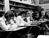 Bill Sparks, Rick Kichler, Susan Pond, Pete Nagora, Connie Wilson, Yvonne Poneta, Lynn Johnson English Class