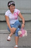 Ms Pinky  & Her Doggie Handbag
