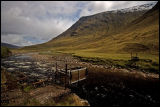 bucket bridge, Glen Etive