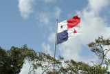 Panamska flaga na Cerro Ancon