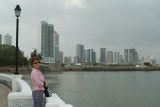 Panama City widziane z  Avenida Balboa