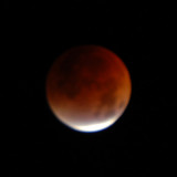 Lunar eclipse, just before totality, 2007-08-28 02:50:09