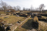 The 12th century monastery ruins on Hovedya