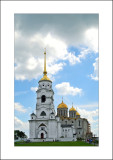 Vladimir, Uspenskiy (Assumption) cathedral 1160 and the belltower 1810