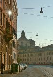 Roma, winter sunday morning