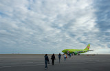   / leaving Altai... Barnaul airport