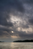 Dark clouds over the Missouri