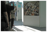 Gallery Visitors and Morning Sun