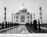 Taj Mahal B&W