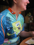  spongebob biking shirt