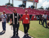 Me, Tom and my dad at Raymond James Stadium
