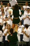NCAA Michigan State University cheerleader