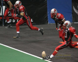 Grand Rapids Rampage kicker Brian Gowins