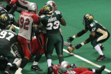 Grand Rapids Rampage FB Chris Ryan scores TD