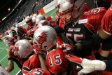 Grand Rapids Rampage huddle