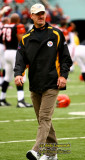 Pittsburgh Steelers head coach Bill Coher in his last game with the Steelers