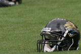 Jacksonville Jaguars football helmet