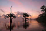 Cloudy Sunrise on Lake Maurepas