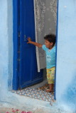 Boy at Door in Meknes
