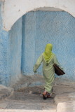 Receding Woman in Meknes