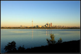 View of Toronto Downtown from the Park