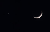 Venus and Moon