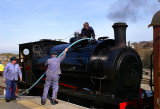 Dartmoor Railway Steam engine at Meldon