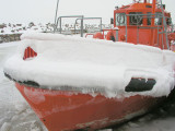 Still a bit winter on the northern latitudes. Orrengrund pilot cutter 16.2.2007