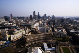 Looking east from St. Pauls Cathedral Golden Dome